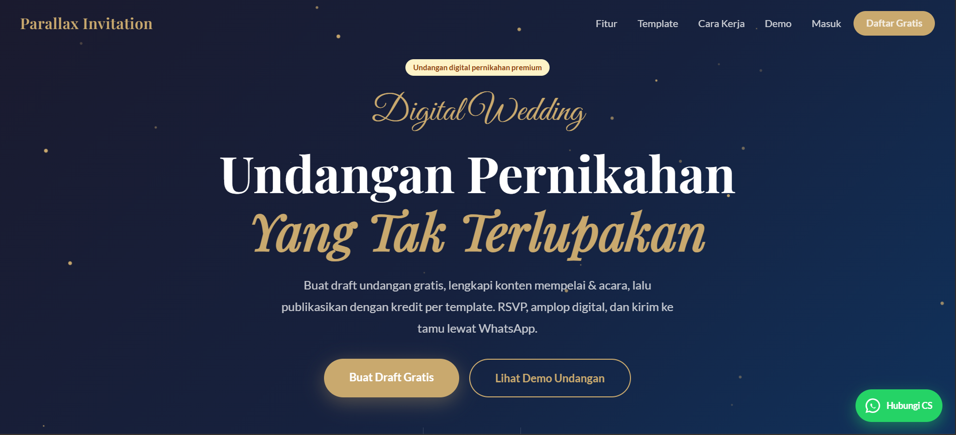 Parallax Invitation