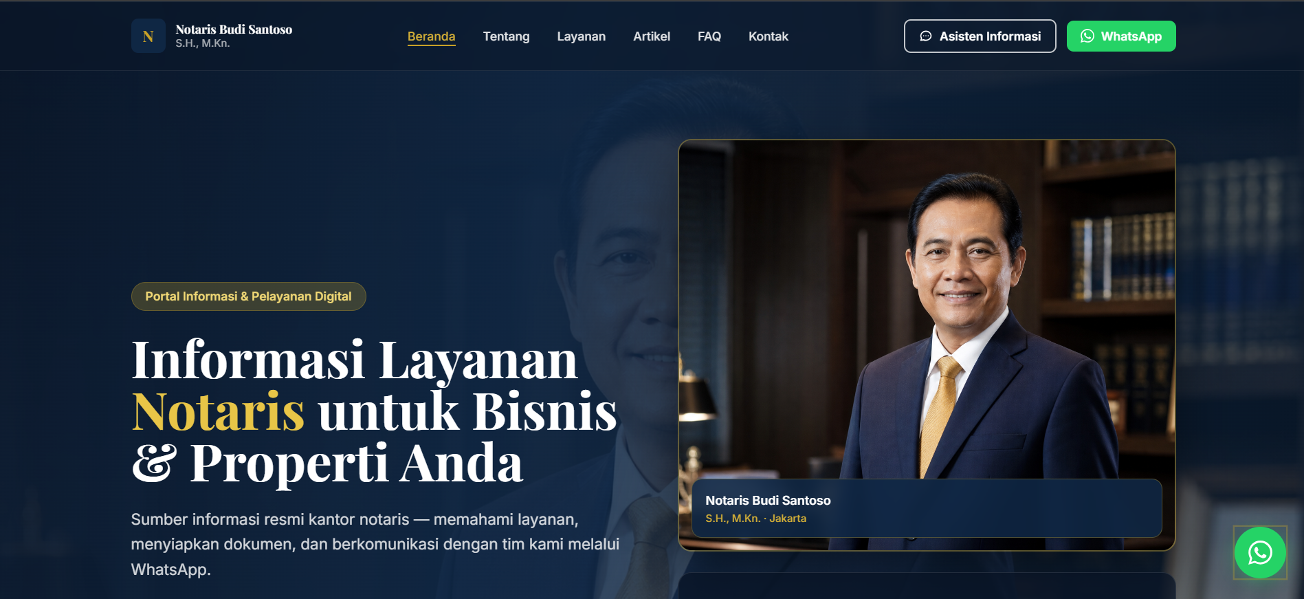 Information Portal Notary